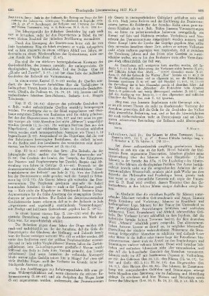 685-686 [Rezension] Janssen, Enno, Juda in der Exilszeit