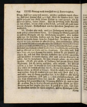 644-654, III. Wachet aber auch, weil der Braeutigam ...