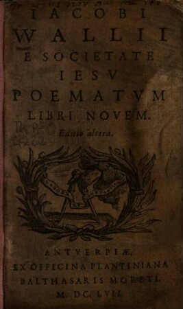 Iacobi Wallii poematum libri novem