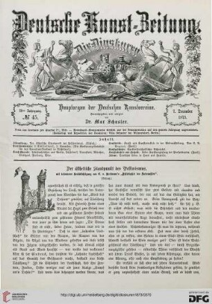 Nr. 45 (7. Dezember 1873)