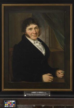 Bildnis des Johann Moritz David Herold, 1822-1862 Professor der Medizin und Zoologie in Marburg (1790-1862)