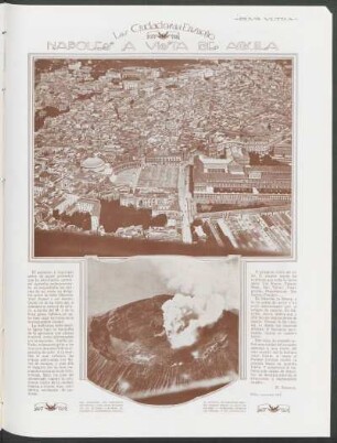 Las ciudades del ensueño - Nápoles a vista de águila
