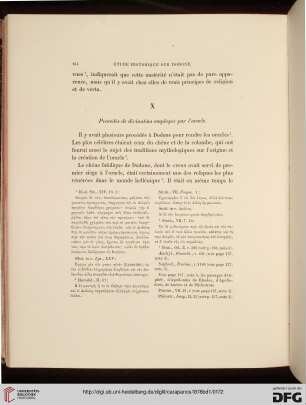 X. Procédes de divination employés par l’oracle