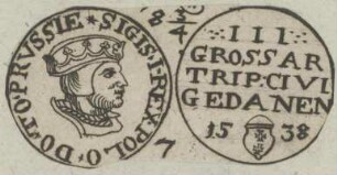 Bildnis von Sigismund I., König von Polen