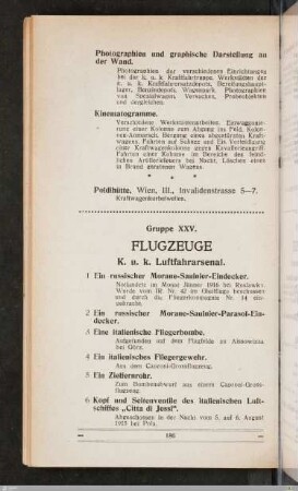 Gruppe XXIV: Kraftfahrzeuge