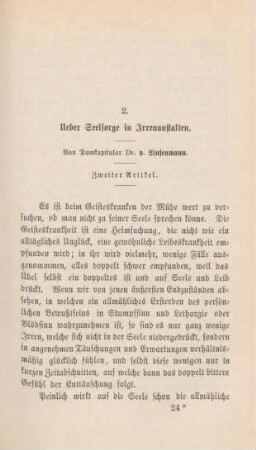 371-411 Ueber Seelsorge in Irrenanstalten