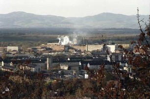 Freiburg i. Br.: Industriegebiet von der Eichhalde