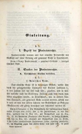 Lehrbuch der Pandecten