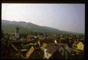 Blick auf Bischoffingen am Kaiserstuhl