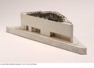 Museum für Moderne Kunst - Wettbewerbsmodell, Gesamtgebäude