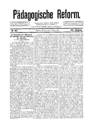 Zur Umgestaltung der Bildungsziele der Volksschule nach den Forderungen der Gegenwart : (Schluß)