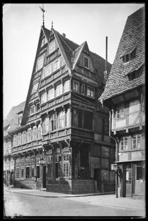 Hildesheim. Altdeutsches Haus, Osterstraße 7. Straßenansicht
