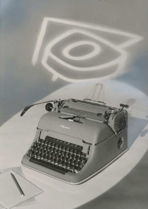 Schreibmaschine "Olympia SG 1" von Hans Krebs