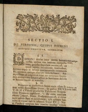 3-28, Sectio I