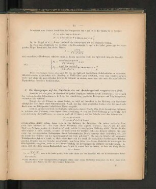 4. Die Bewegungen auf der Oberfläche der mit Anziehungskraft ausgestatteten Erde.
