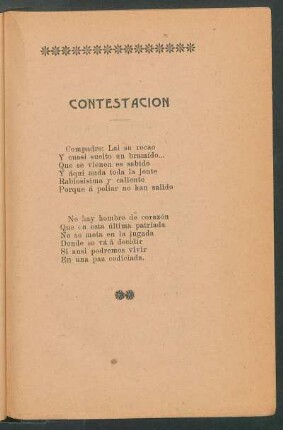 Contestación