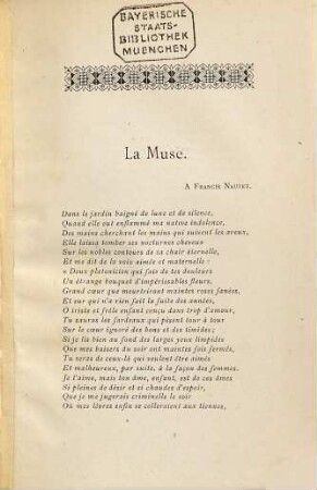 Le Lys : Frontispice à l'eau-forte de Henry De Grouse