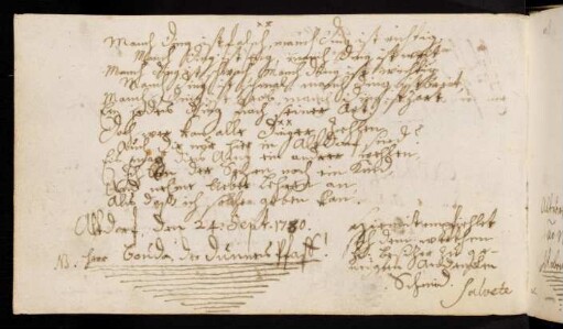 Schmid. Altdorf, 24.09.1740.