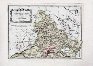 Des Bisthums Würzburg Nördliche Aemter mit der freyen Reichsstadt Schweinfurt. Nro. 204