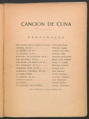 Canción de cuna