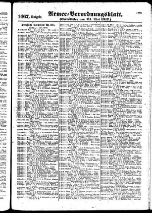 1467.Ausgabe. Donnerstag, 24. Mai 1917