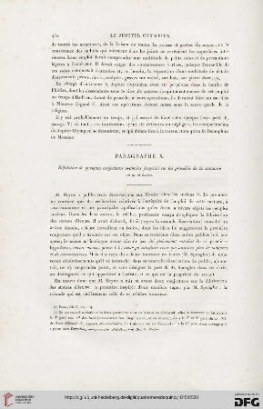 Paragraphe X