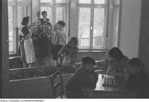 Kinderwochenheim der Handelsorganisation (HO), April 1951