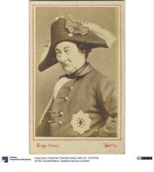 Porträt des Theodor Döring