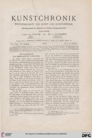 Die Baumeister des Heidelberger Schlosses