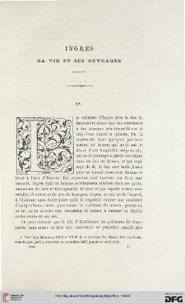 24: Ingres, [7] : sa vie et ses ouvrages