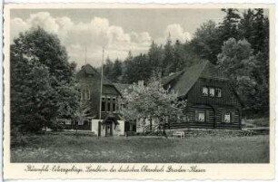 Bärenfels. Landheim der Oberschule Dresden-Plauen