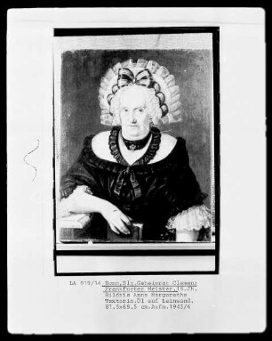 Bildnis der Anna Margarethe Textorin