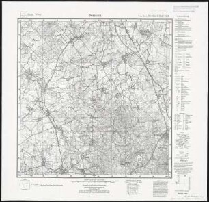 Meßtischblatt 1590 : Domnau, 1937 : Domnau. - Hrsg. 1913, bericht. 1922, einz. Nachtr. 1937. - 1:25000. - [Berlin]: Reichsamt für Landesaufnahme, 1937. - 1 Kt.