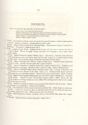 Swords