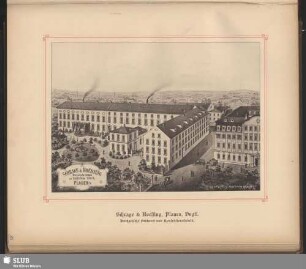 Schrage & Roessing, Plauen, Vogtl. Mechanische Stickerei und Konfektionsfabrik