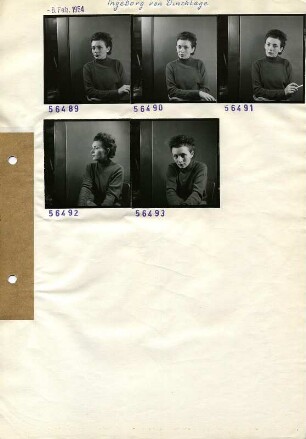 Portraitserie Ingeborg von Dincklage