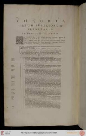 Theoria Trium Superiorum Planetarum