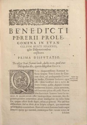 [Capvt Primvm Evangelii Ioannis.]