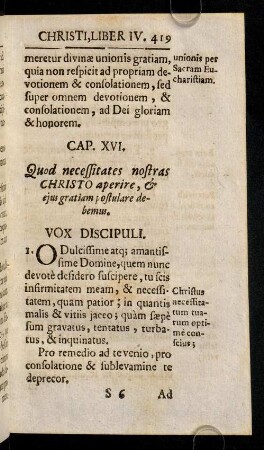 419-429, Caput XVI - XVIII