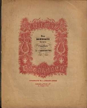Deux rondeaux favoris : pour le pianoforté, 1. Ut majeur = (C-Dur)