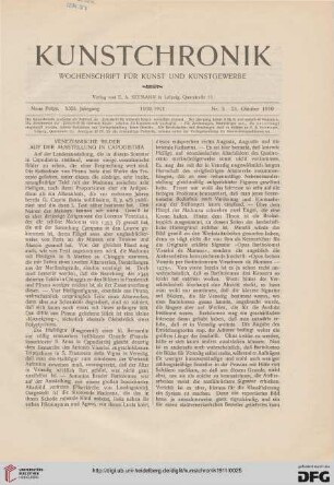 Heft 3 (21. Oktober 1910)