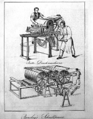 Bensley's Schnellpresse