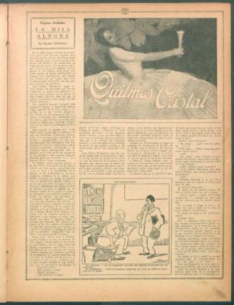 La misa alegre : Páginas olvidadas