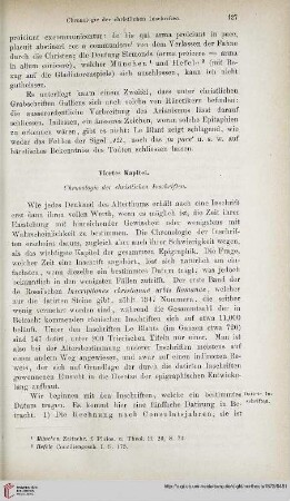Viertes Kapitel: Chronologie der christlichen Inschriften