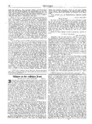 Schippen an der russischen Front : (Schluß)