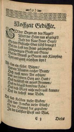 Hochzeit Gedichte.