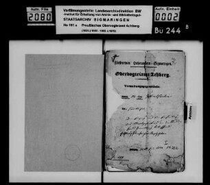 Einzug des Novalzehnten für die Studienfondsverwaltung