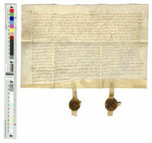 Der Siegener Schöffe Heinrich von Erdingen und seine Frau Agnese wandeln eine der Nikolaikirche zu Siegen zahlbare Rente um.