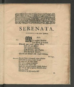 Serenata.
