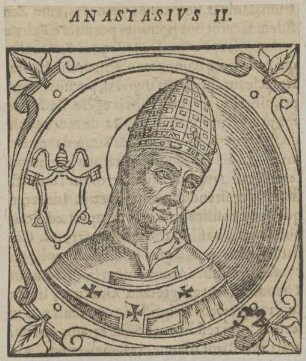 Bildnis von Papst Anastasius II.